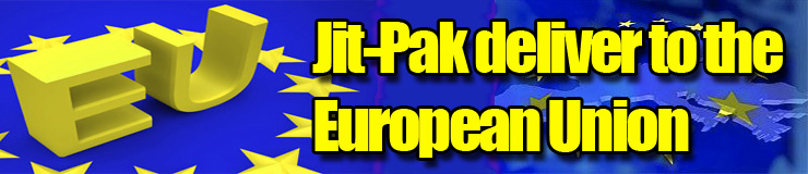 Jit-Pak deliver to Europe